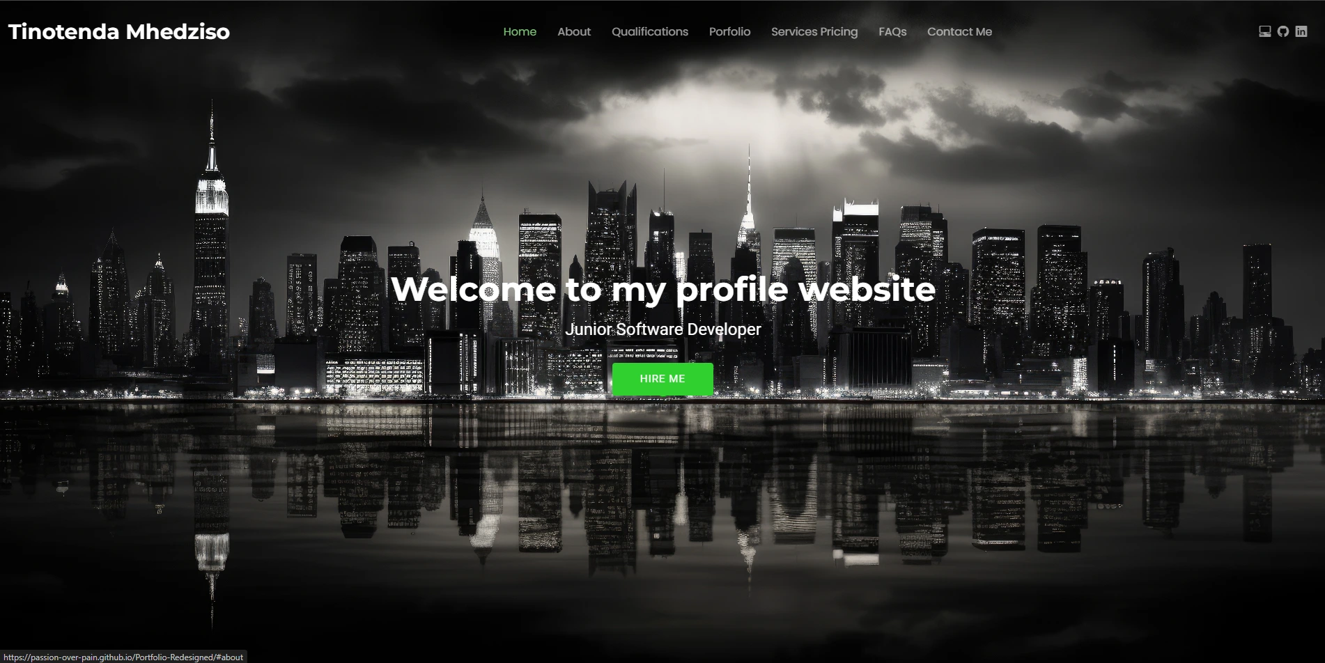 Template Portfolio Preview